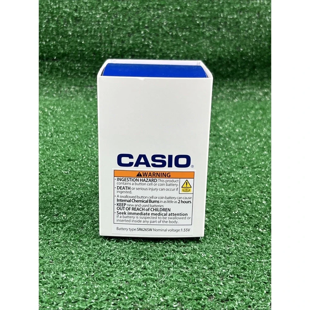 Casio MQ-24-7B Analog Watch White Dial Quartz Water Resistant Resin Band New